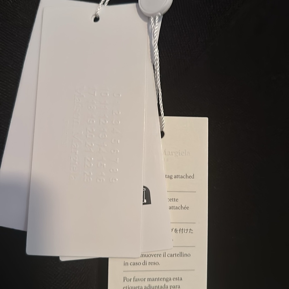 Maison Margiela Wool Pique Polo Shirt - Picture 2 of 5